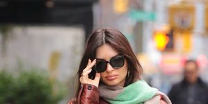 new york, ny december 27 emily ratajkowski is seen on december 27, 2023 in new york city photo by ignatbauer griffingc images