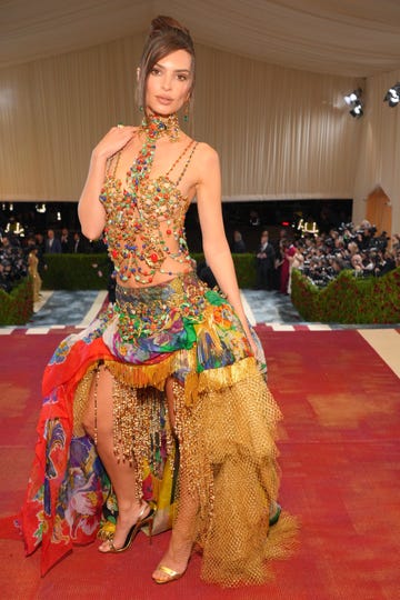 emily ratajkowski at the met gala 2022