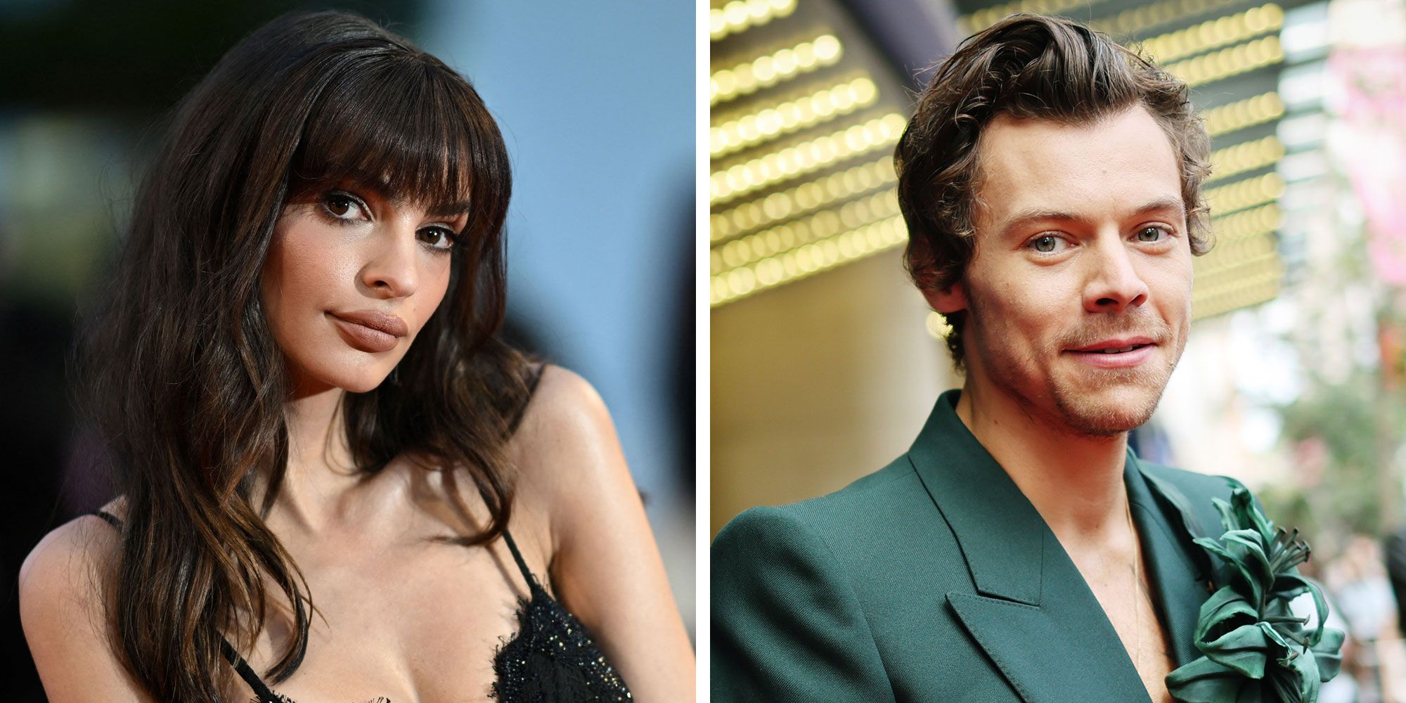 Emily Ratajkowski Hints That She and Harry Styles Have Been Secretly Dating for Two Months