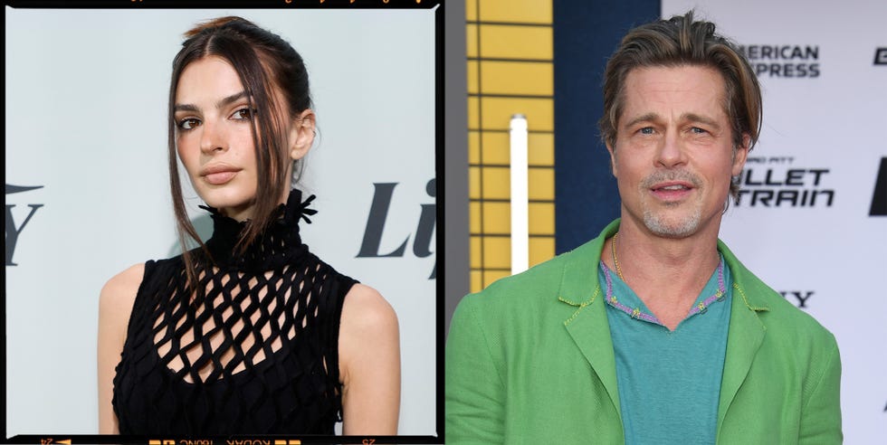 emily ratajkowski responds to brad pitt dating rumours