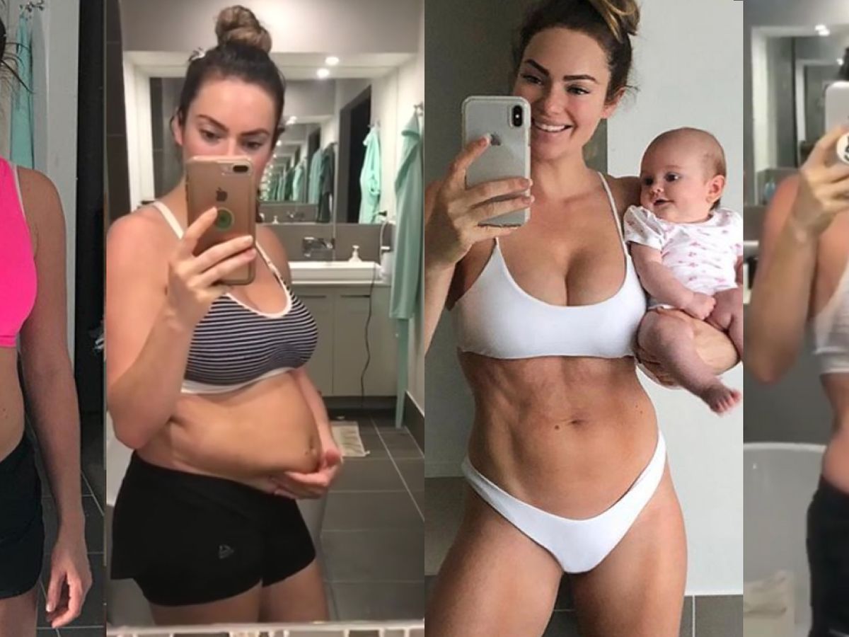 How I went from Straight to Slim Thick Body Postpartum 