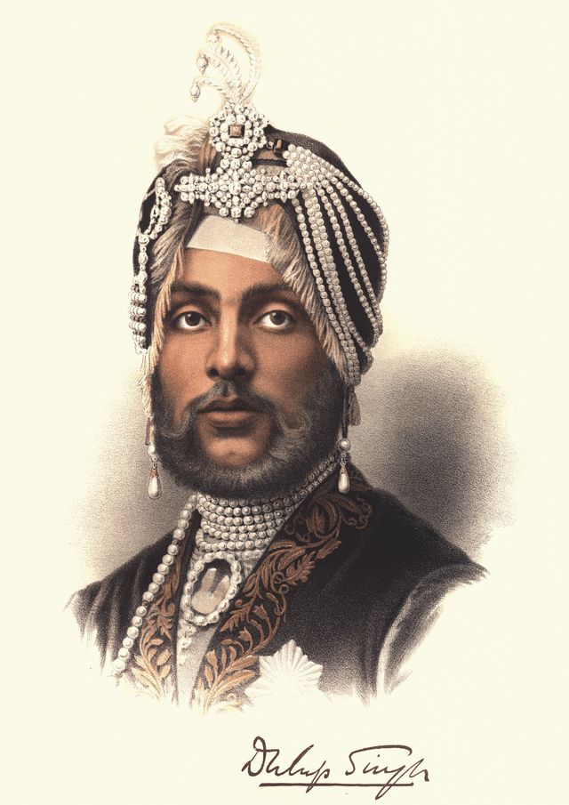 eminent victorians   portrait of maharajah duleep singh