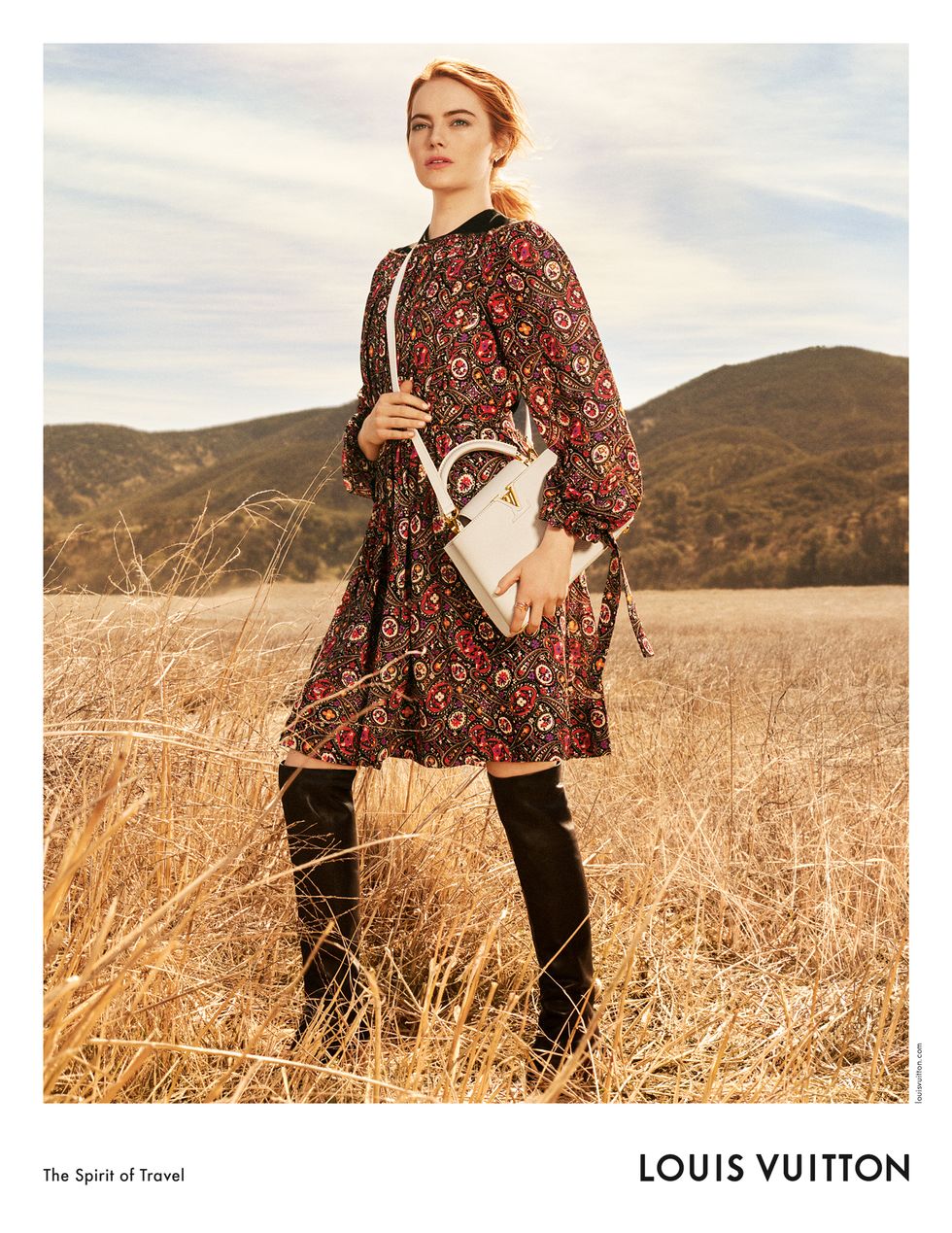 Emma Stone, Louis Vuitton Fashion Shoot