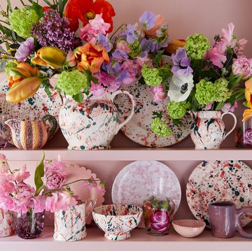emma bridgewater bright splatter collection, exclusively at liberty, styled by bryony sheridan