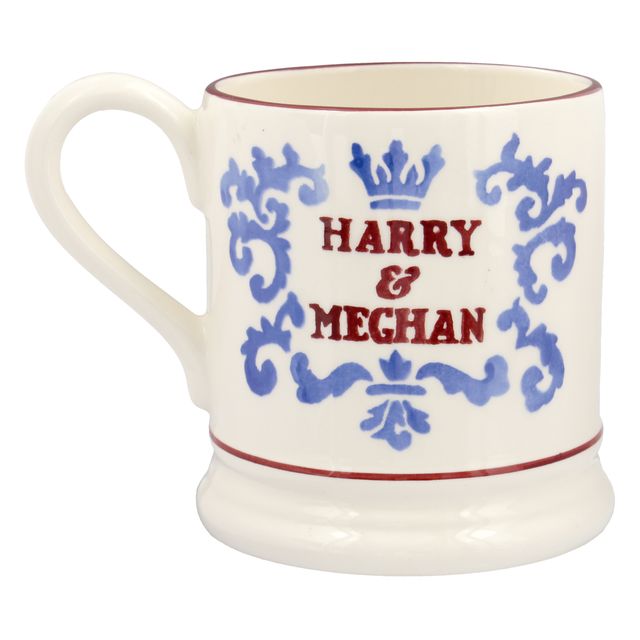 Emma Bridgewater has produced two special commemorative mugs to celebrate Prince Harry and Meghan Markle's upcoming royal wedding.