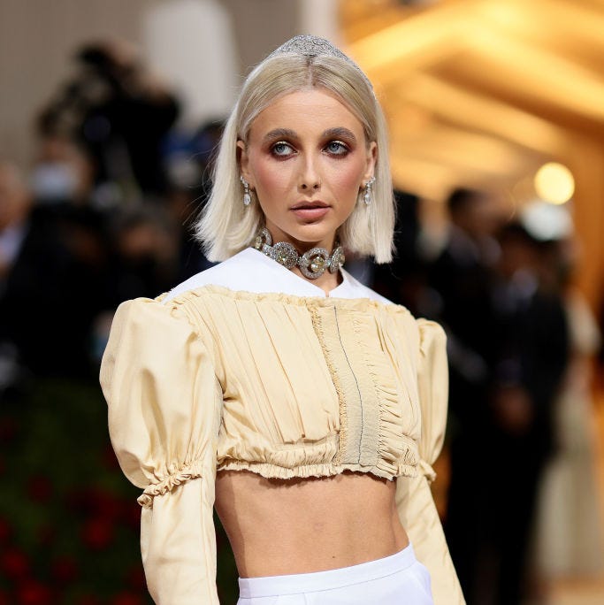 Emma Chamberlain, Cartier's Newest Ambassador, Drips in Diamonds on the Met  Gala Red Carpet