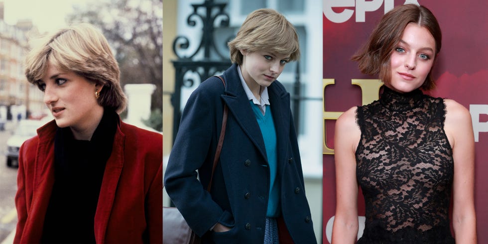 princess diana, emma corrin