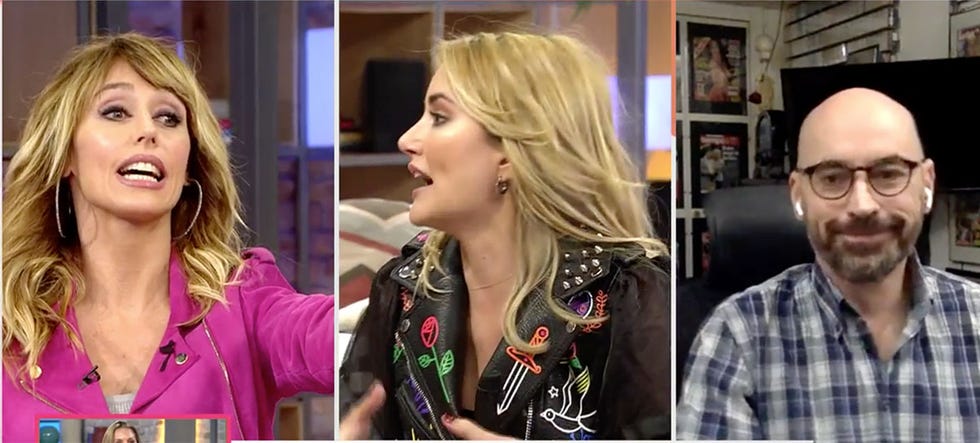 emma garcía, alba carrillo y diego arrabal en un enfrentamiento en 'viva la vida'