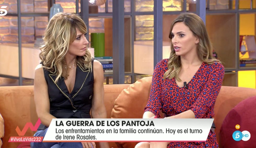 Emma Garcia, Irene Rosales, Isa Pantoja, Isabel Pantoja, Kiko Rivera, Viva la vida, Irene Rosales saca las uñas para defender a su suegra de Isa Pantoja, Irene Rosales: "Isabel Pantoja no se merece lo que le está haciendo su hija", Irene Rosales no da tregua a su guerra con Isa P