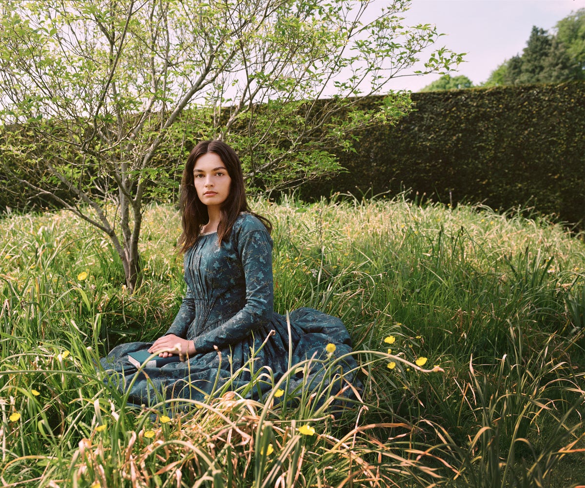 On set with Emma Mackey and the stars of the new Emily Brontë film