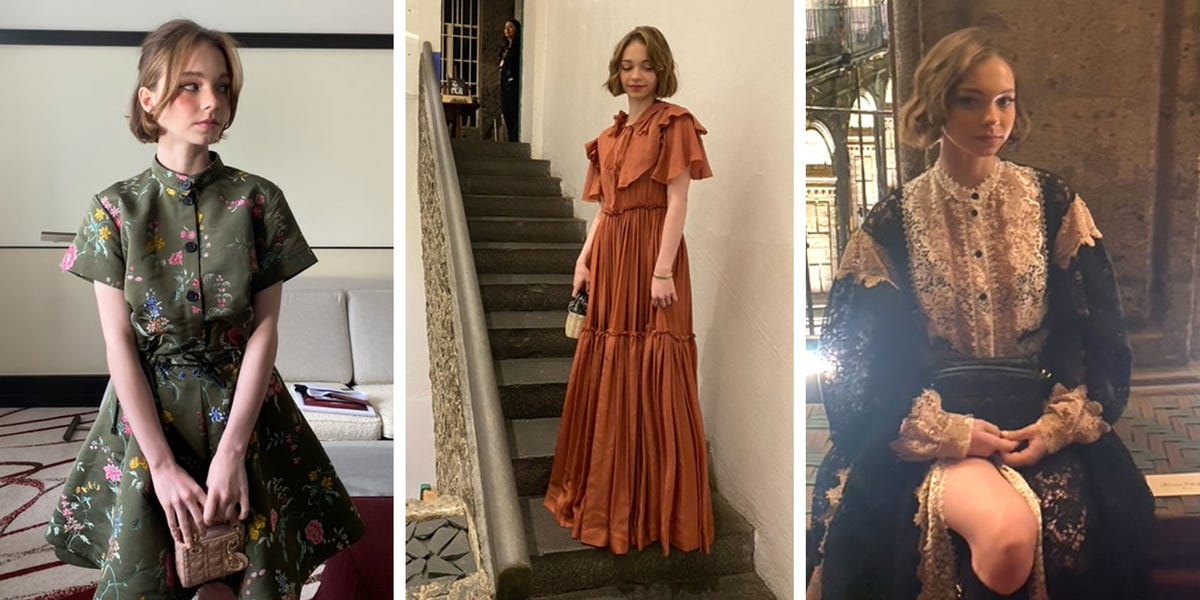 Inside Emma Myers’ Getting Ready Process for Dior’s Cruise 2024