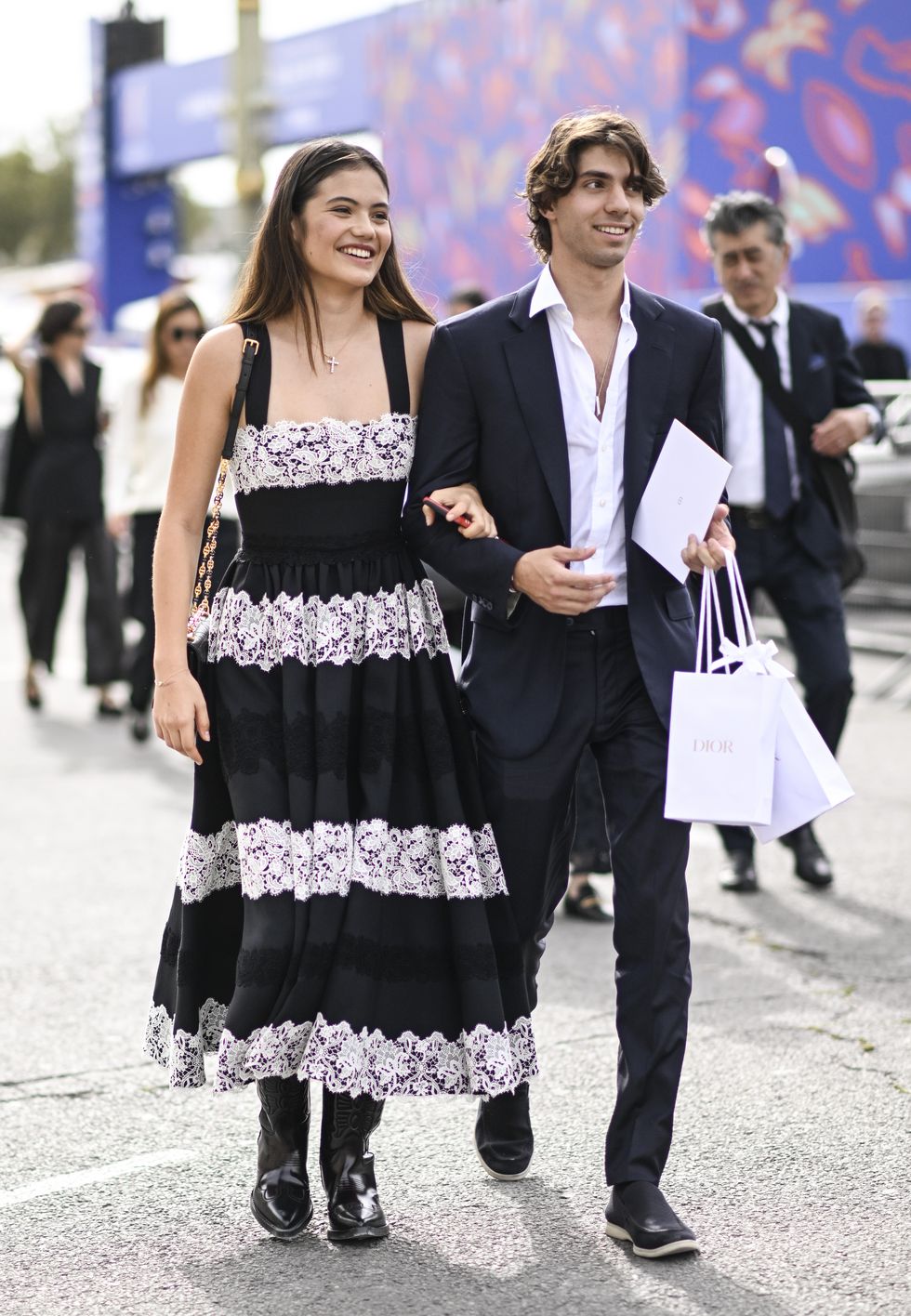 street style settimana della moda di Parigi abbigliamento donna primavera/estate 2024 secondo giorno