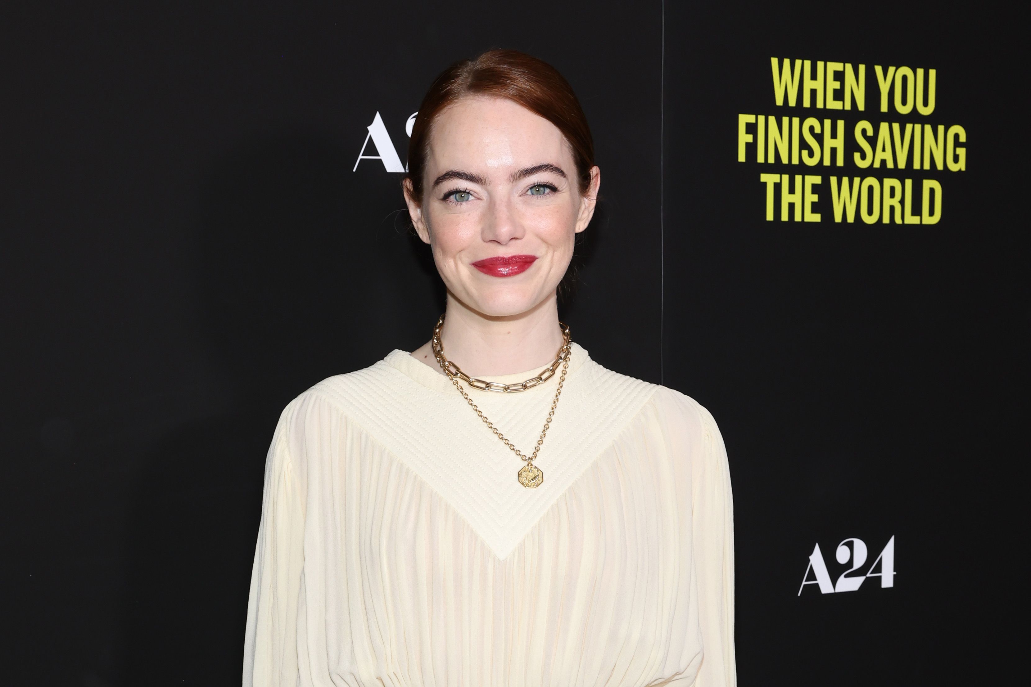 Emma Stone looks unrecognisable after black hair transformation