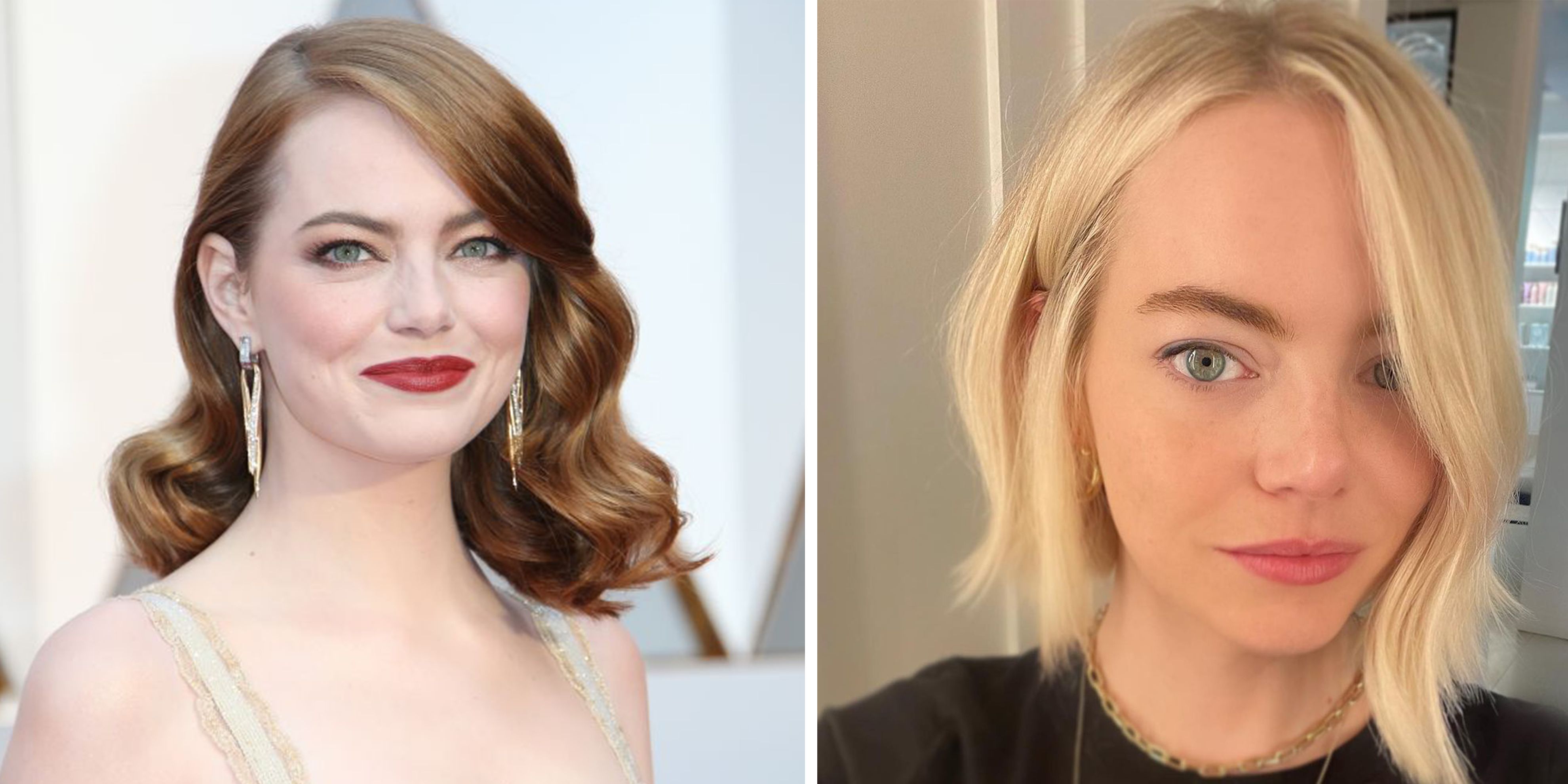 emma stone without eyebrows