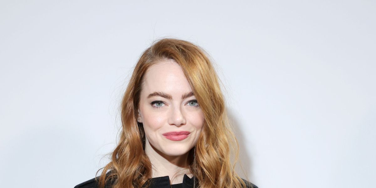 Dave McCary and Emma Stone attend the Louis Vuitton Womenswear