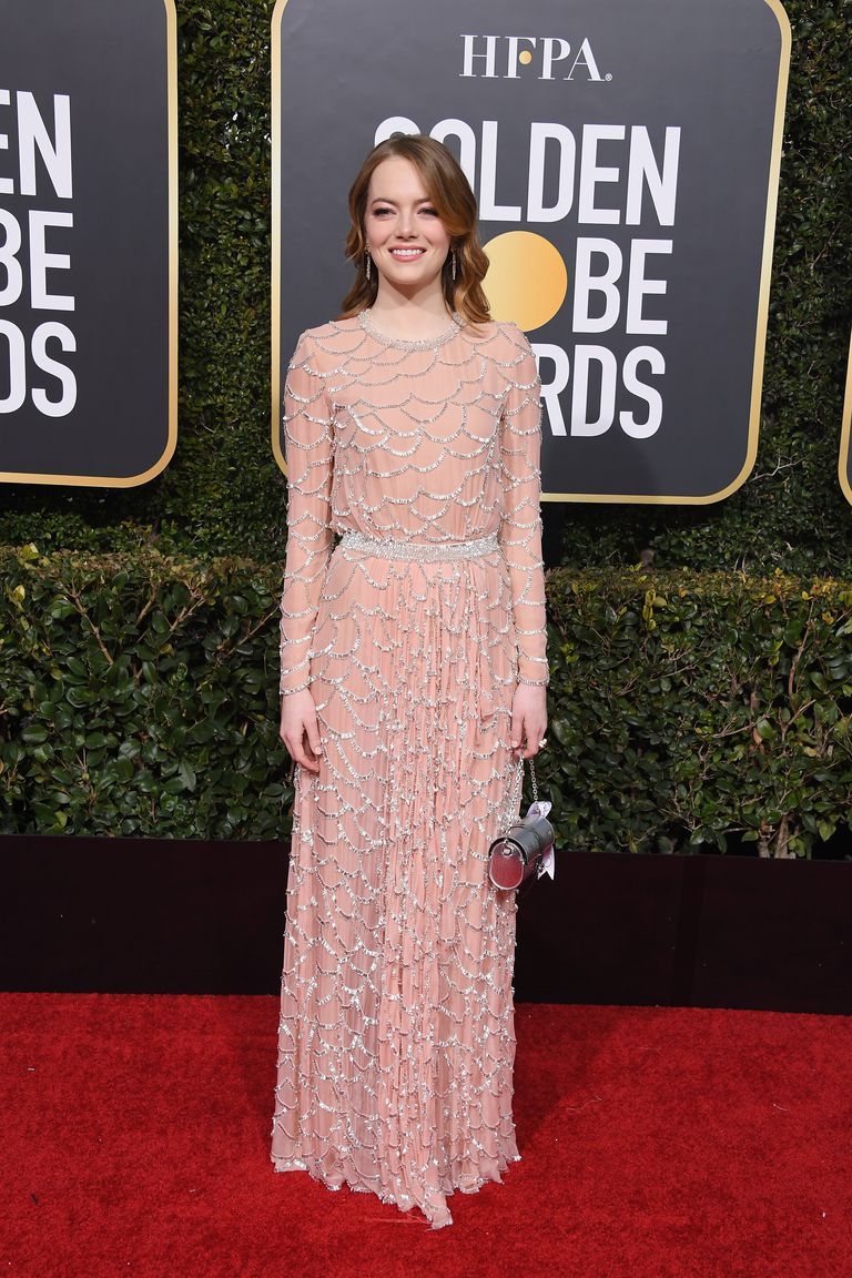 Emma Stone's Golden Globes 2017 Dress – The Hollywood Reporter