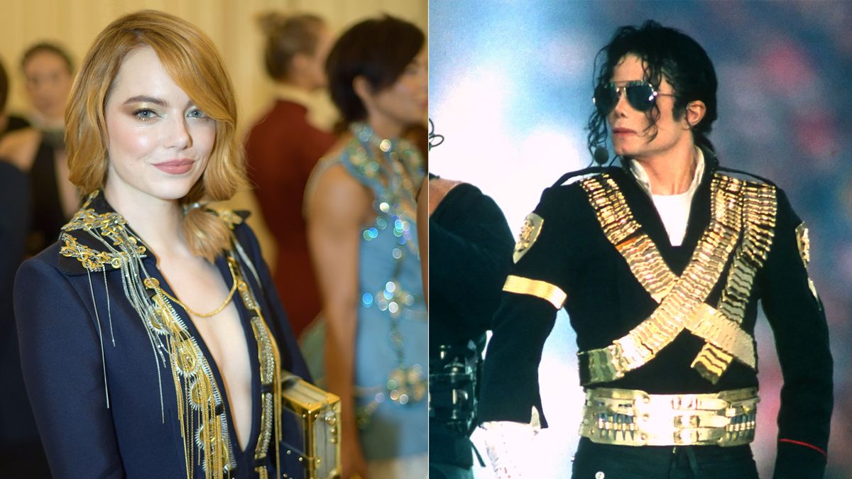 OK, But Emma Stone's Met Gala Dress Definitely Channeled Michael