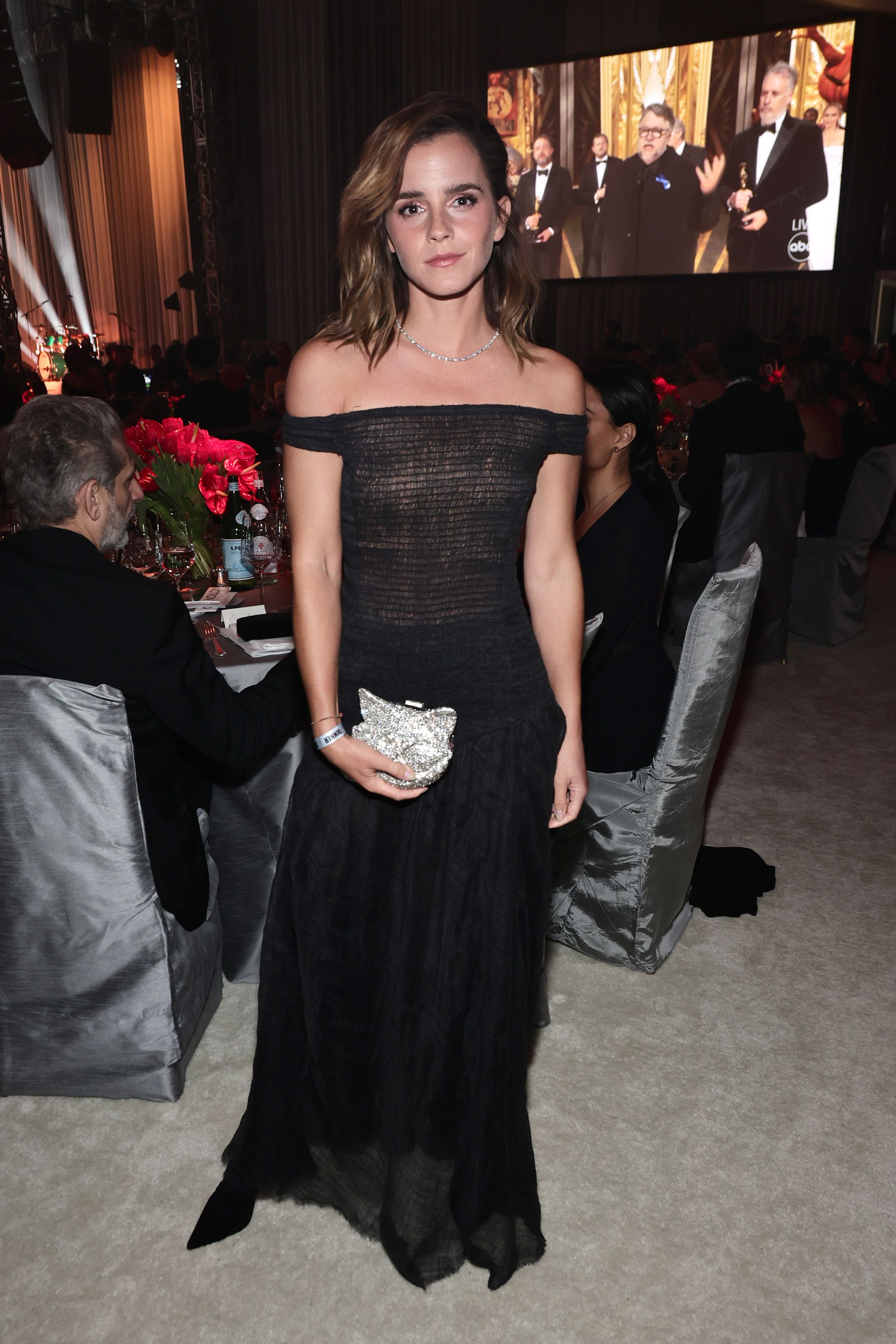 Emma Watson Short Red Carpet Dress Cocktail Celebrity Dresses 2011