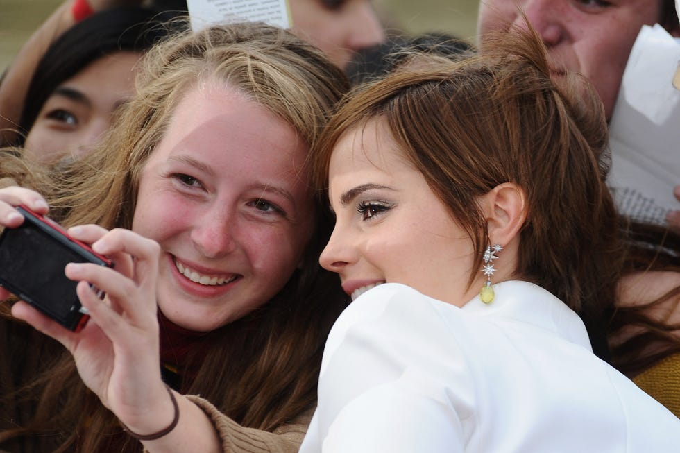 emma watson selfie