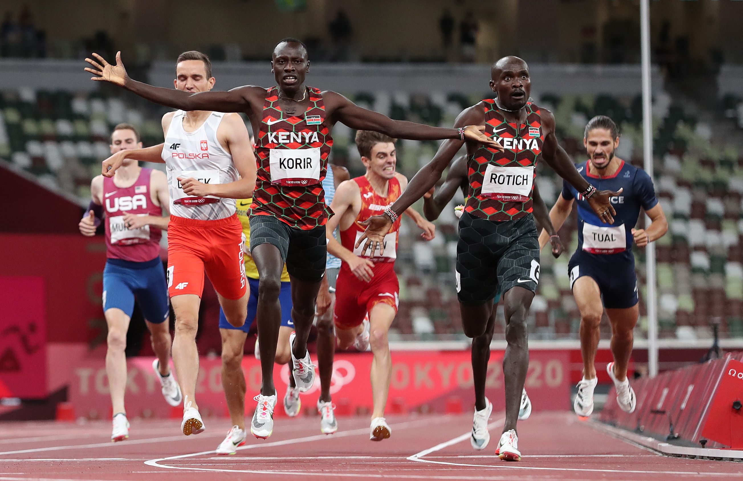 2021 Tokyo Olympics - Emmanuel Korir Wins the Men's 800 Meters