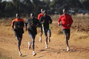 iaaf 'day in the life' in kenya