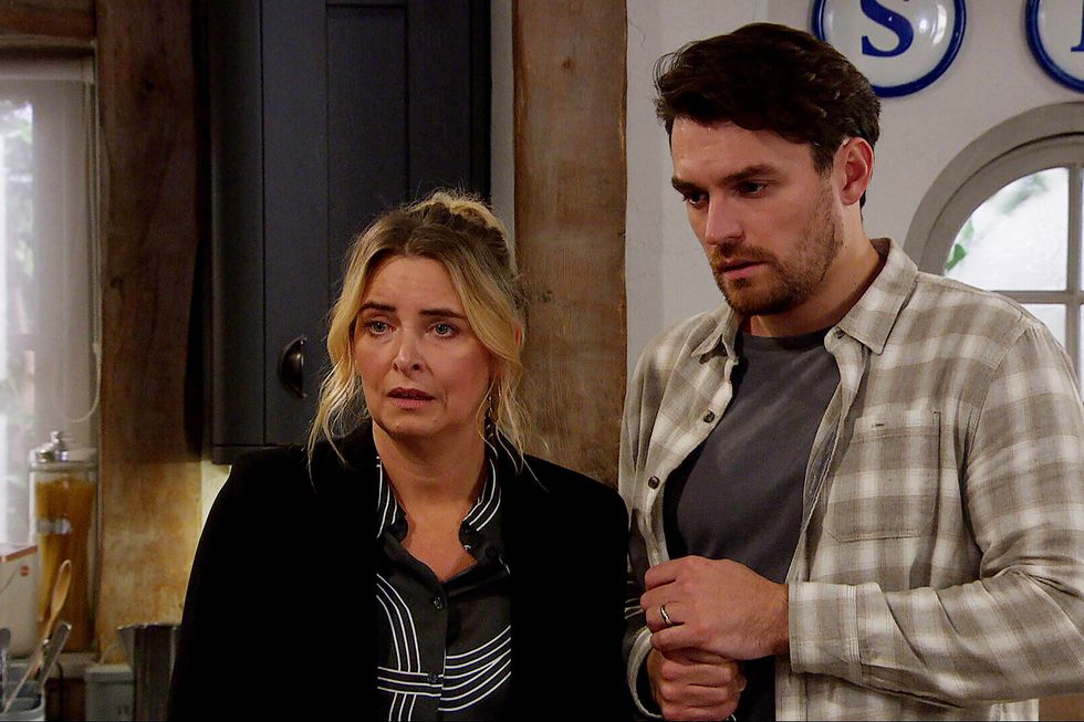 charity dingle and mack boyd in emmerdale