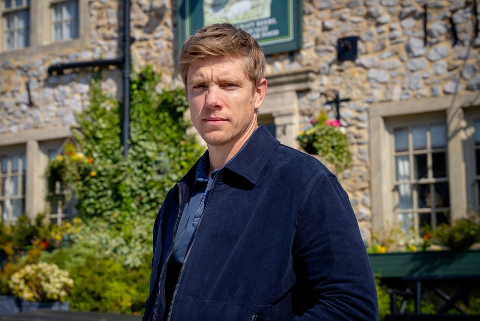 Ryan Hawley as Robert Sugden in Emmerdale ryan hawley as robert sugden in emmerdale