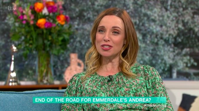 emmerdale's anna nightingale on this morning