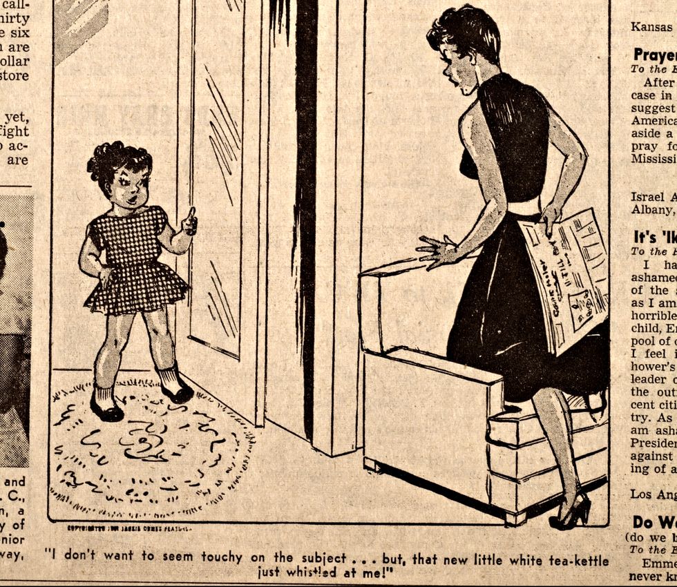 Jackie Ormes comic 1955