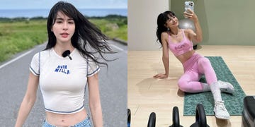 健身女神雷艾美跑步運動前儀式感公開：「懂得放鬆比激烈運動來得重要！」