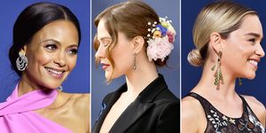 Elegant buns were the Emmys 2018 stand-out hair trend