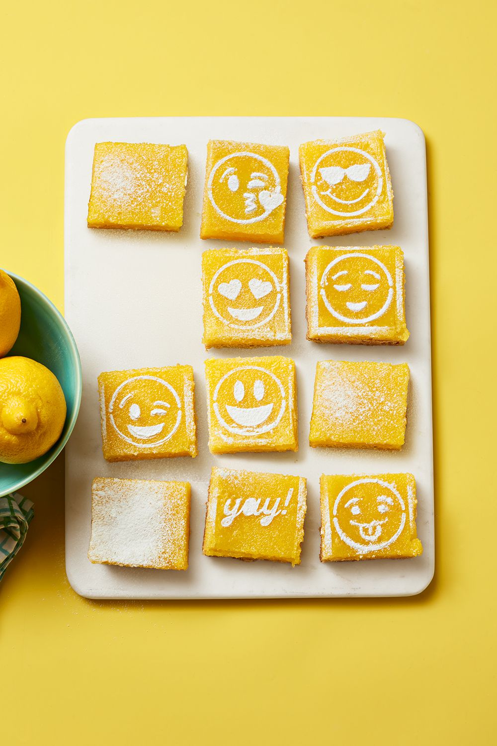 Best Emoji Lemon Squares Recipe