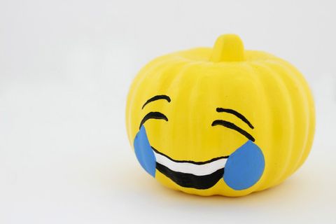 18 Best Emoji Pumpkin Carving and Painting Ideas - Emoji Face Stencils