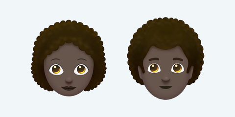 New Natural Hair Emoji Released - Response to Natural Hair Emoji