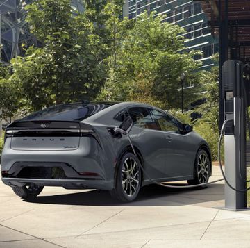 2024 toyota prius prime at charger