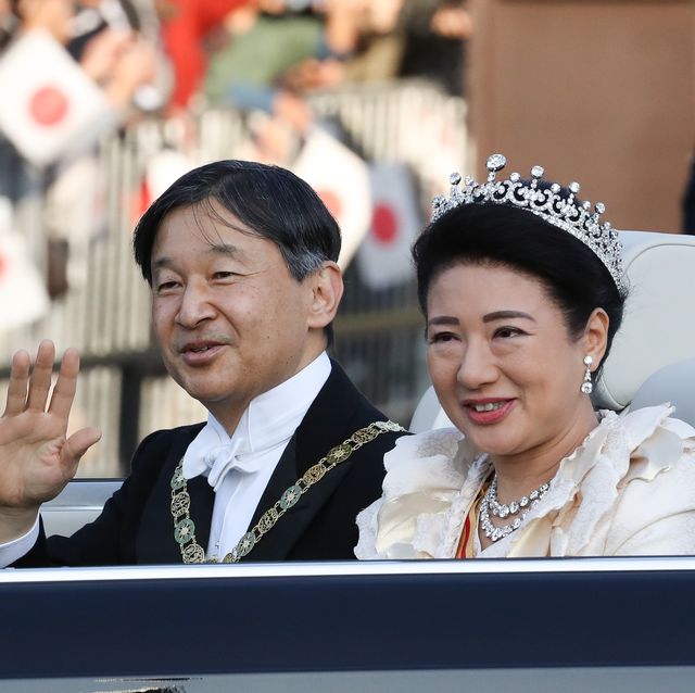 imperial parade for enthronement of naruhito in tokyo