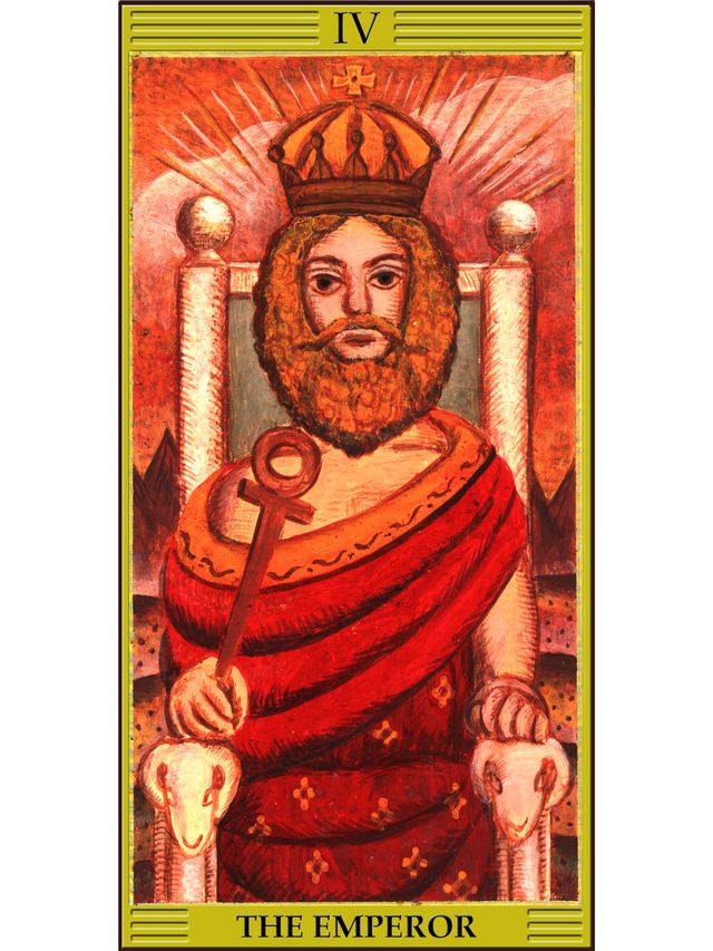 Emperor tarot card