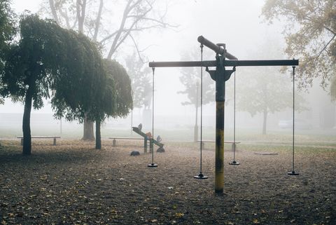 spooky urban legends   empty playground