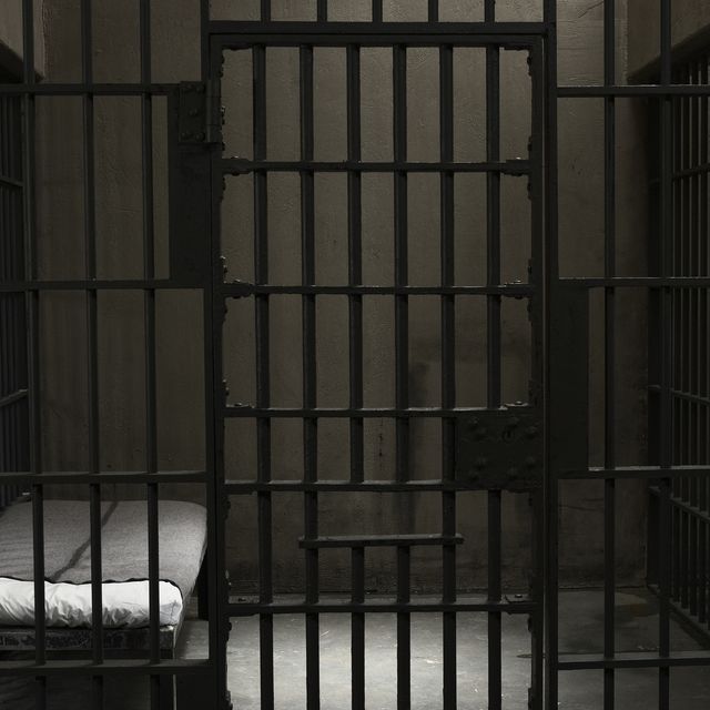 empty prison cell