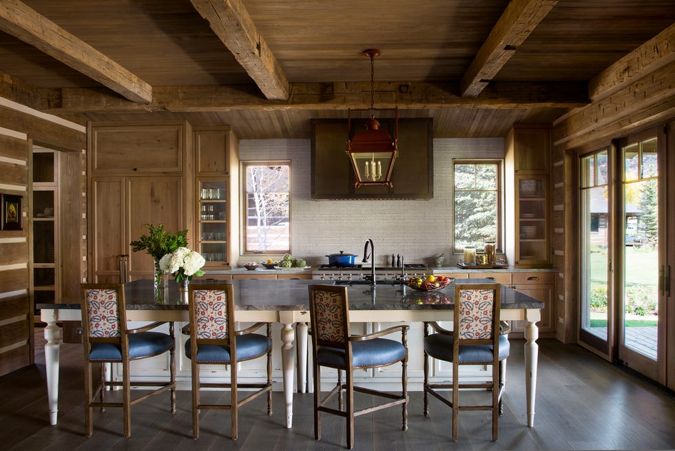 kitchen and dining area