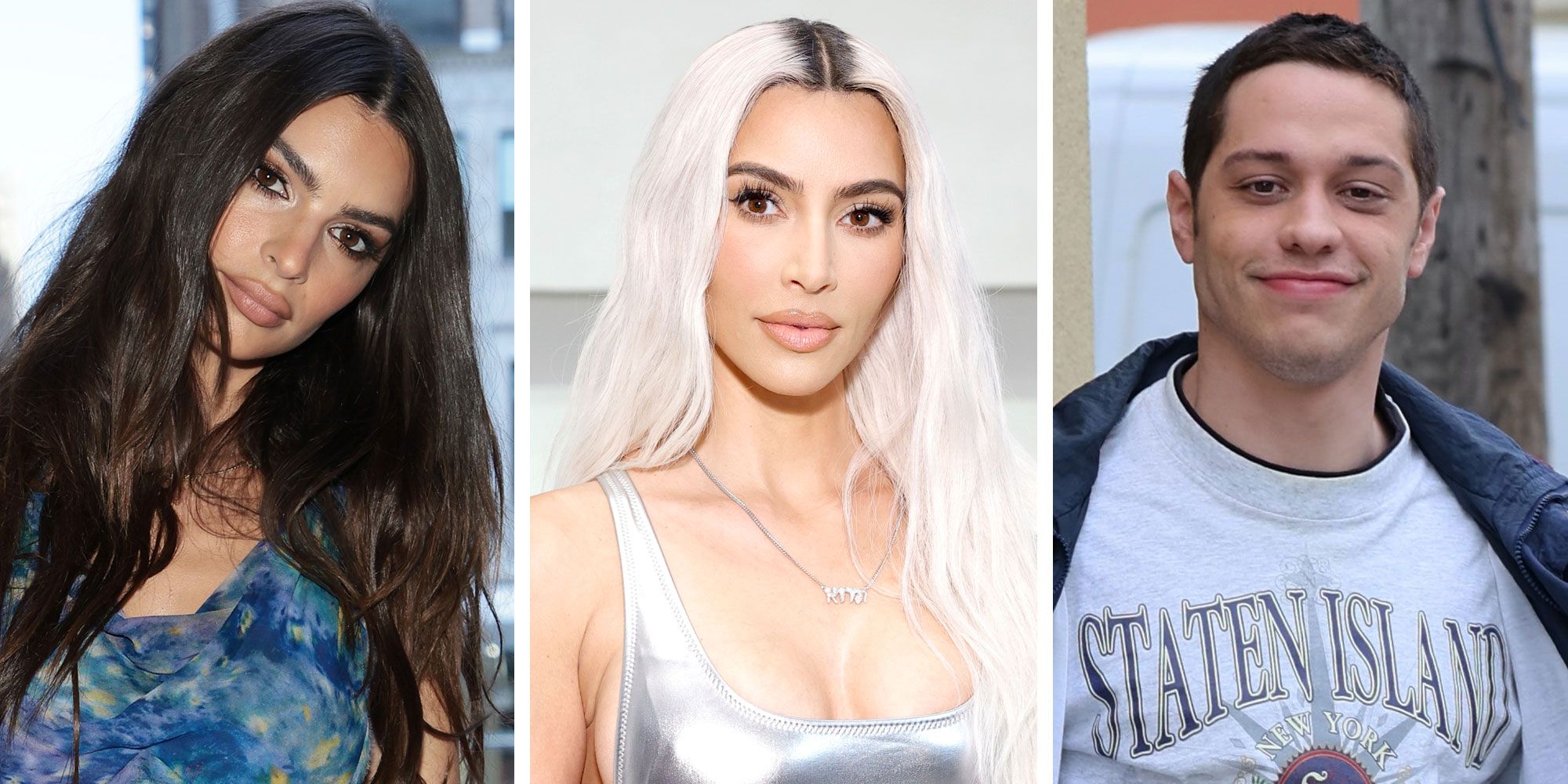 Is Kim Kardashian Sending A Sexy Message After First Pics Of Pete Davidson  & Emily Ratajkowski Drop?? - Perez Hilton