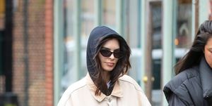 new york, ny april 01 emily ratajkowski is seen on april 01, 2024 in new york city photo by ignatbauer griffingc images