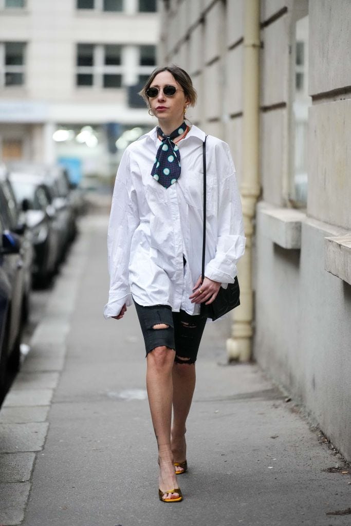 10 idee street style per indossare i pois