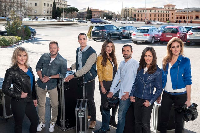 El equipo de 'En el punto de mira'. 