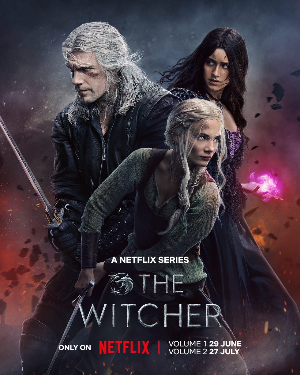 The Witcher 3': Ya está aquí el tráiler de la última temporada de Henry  Cavill como Geralt de Rivia