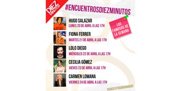 Esta semana nos abren las puertas de su casa Hugo Salazar, Fiona Ferrer, Lolo Diego, Cecilia Gómez y Carmen Lomana. 