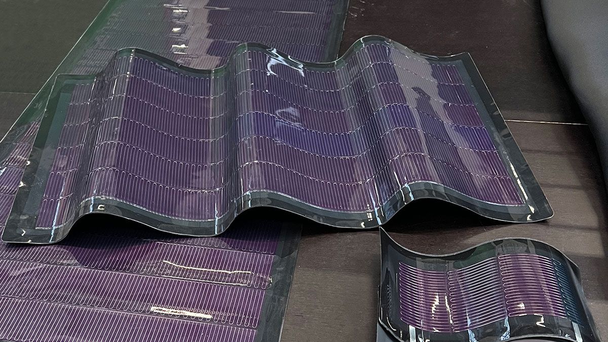Así es el panel solar flexible que se adapta a todos los usos
