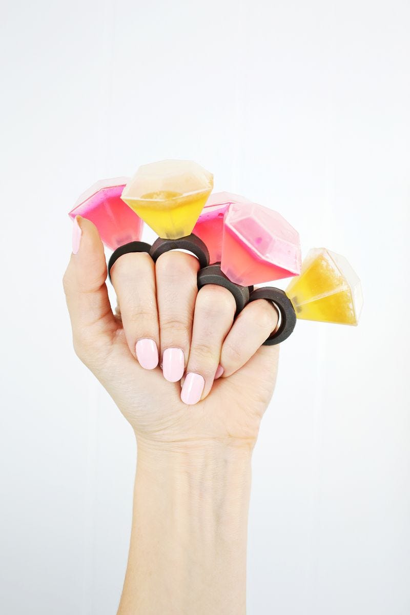 diamond ring jello shots
