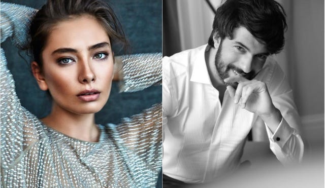 engin akyurek y neslihan atagul juntos en una serie