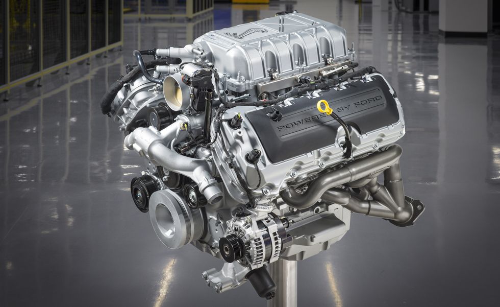 2020 Ford Mustang Shelby GT500 engine